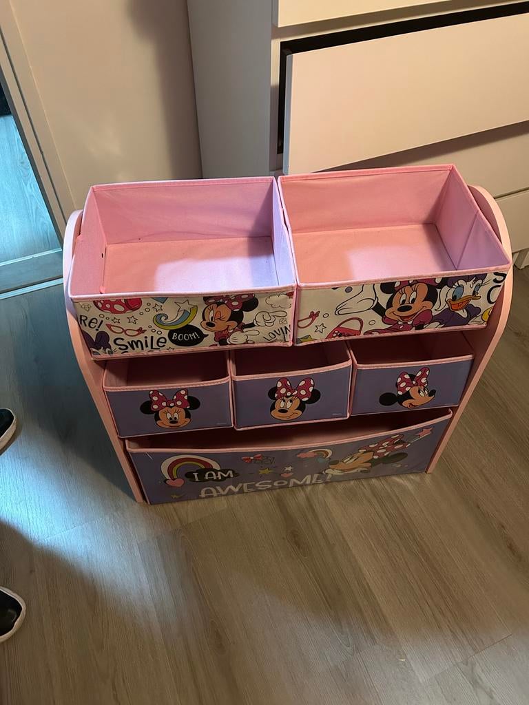 Mooie Mini Mouse Kast, Minder dan 90 cm, Ophalen of Verzenden, Zo goed als nieuw, Minder dan 50 cm