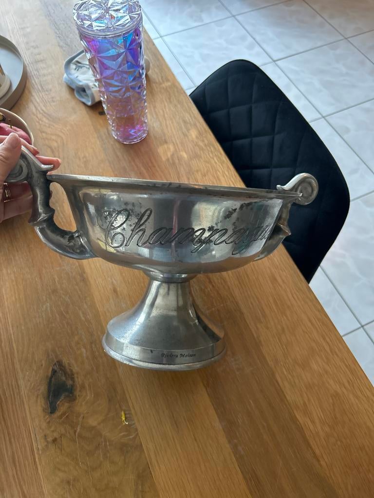 Rivièra Maison Champagnekoeler, Ophalen, Overige materialen, Gebruikt, Schaal