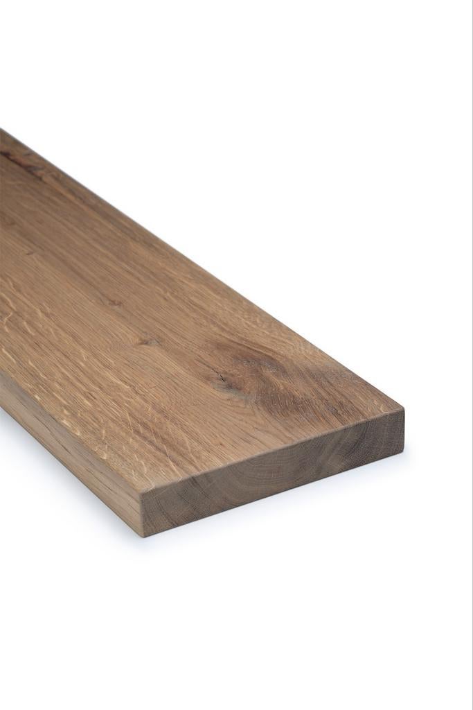 Massief Eiken planken - Eiken vensterbank - Eiken wandplank, 25 tot 50 mm, Eiken, Nieuw, Ophalen of Verzenden