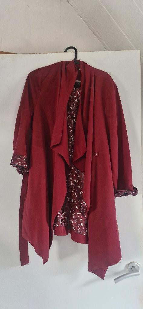 Bordeaux rode blazer/jasje, Maat 38/40 (M), Ophalen of Verzenden, Zo goed als nieuw, Jasje