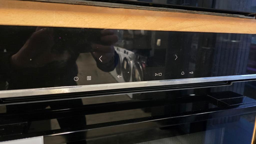 Siemens inbouw combi-magnetron CM724G1B1S //DEMOMODEL//, Ophalen, Minder dan 45 cm, Oven, Refurbished
