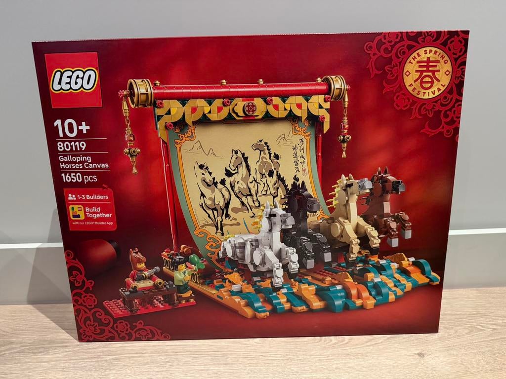 Lego 80119 Galloping Horses, Ophalen of Verzenden, Nieuw