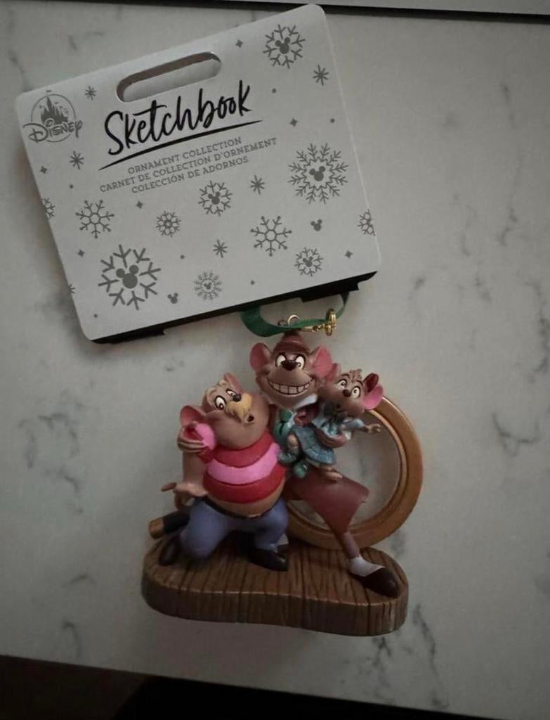 Speurneuzen ornament disney, Verzamelen, Ophalen of Verzenden, Overige figuren, Zo goed als nieuw, Beeldje of Figuurtje