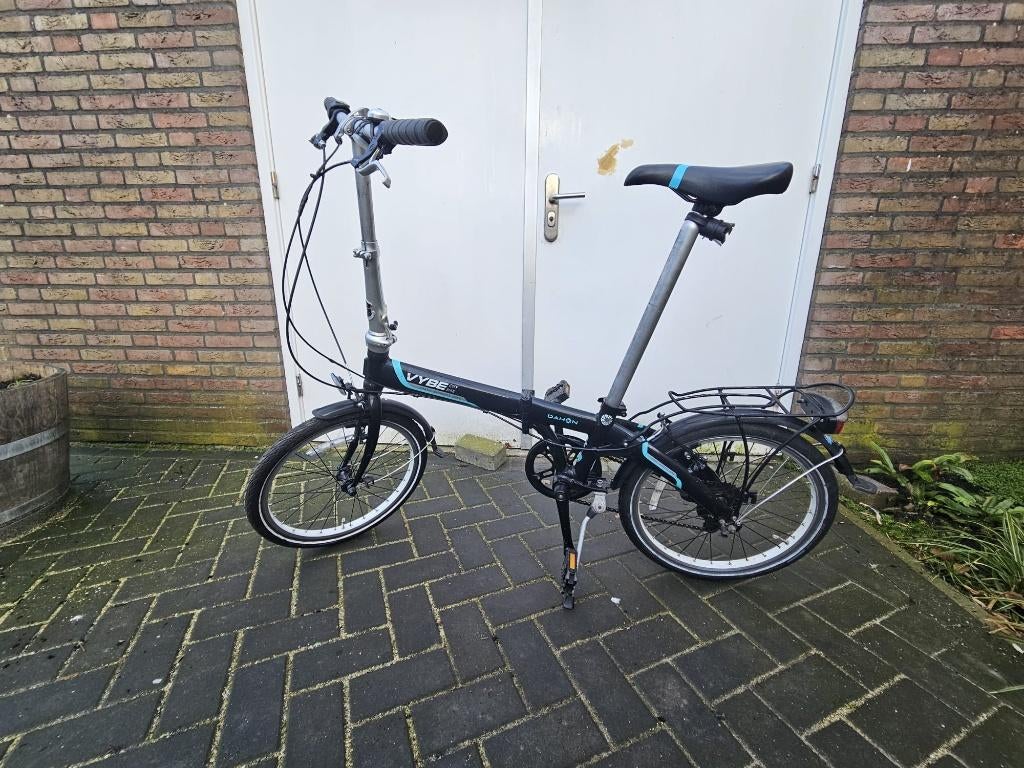 Dahon Vybe City Bike c7a zwart vouwfiets (gebruikt), Fietsen en Brommers, Ophalen, 20 inch of meer, Gebruikt, Versnellingen