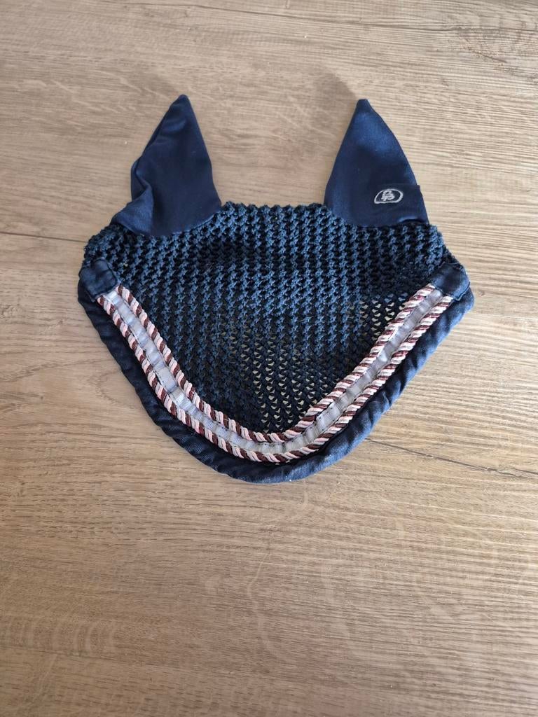 Mooie donkerblauw oornetje maat pony, Dieren en Toebehoren, Ophalen of Verzenden