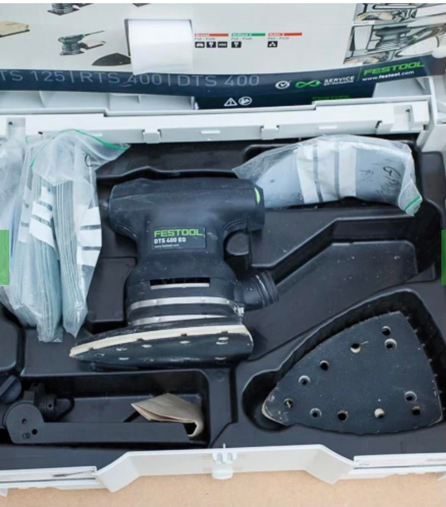 Festool DTS 400 Delta Schuurmachine - Topconditie!, Doe-het-zelf en Verbouw, Gereedschap | Schuurmachines, Verzenden, Gebruikt