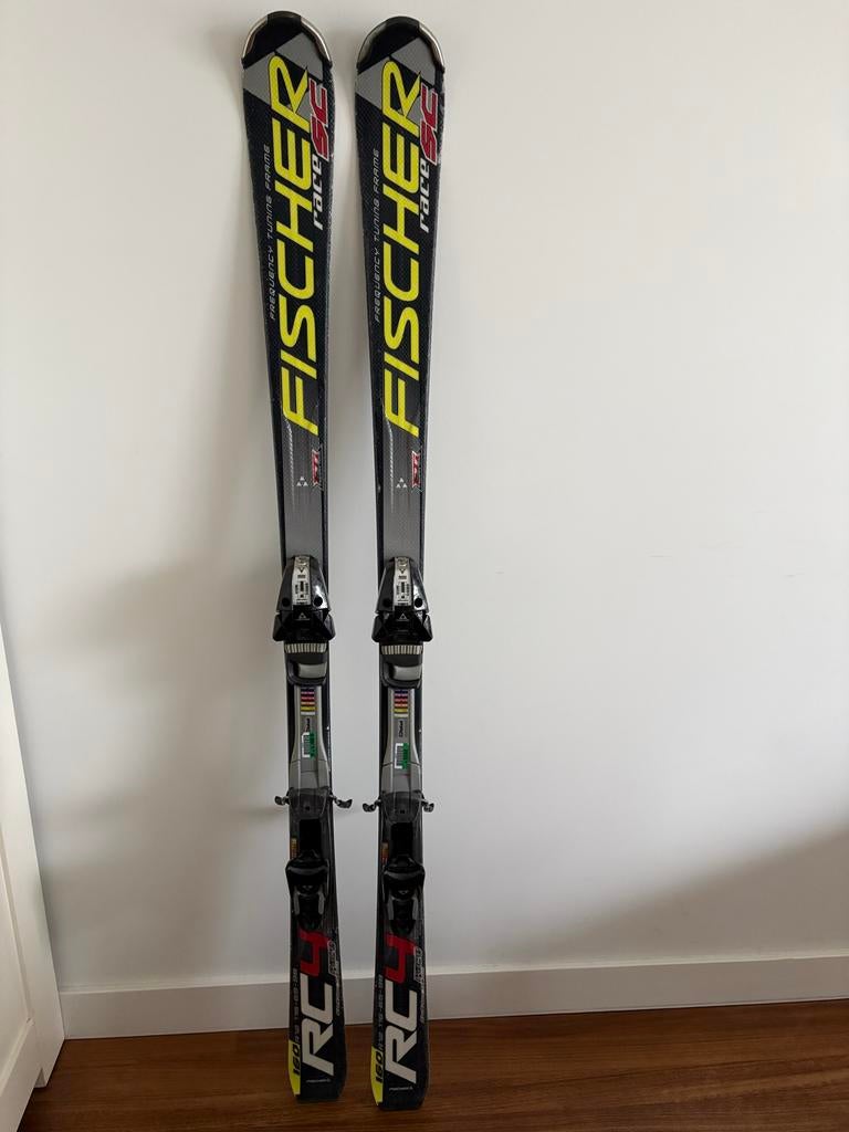Fischer RC4 Race SC Ski's - 161cm, Gewaxt, 160 tot 180 cm, Ophalen of Verzenden, Carve, Skiën