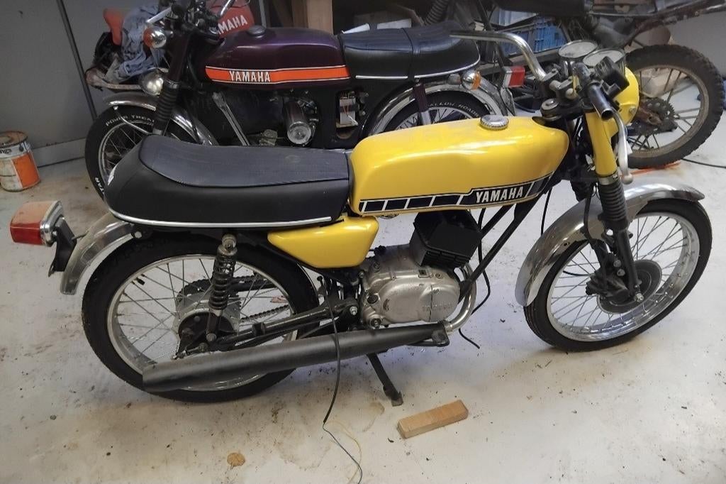 yamaha rd50m 95% klaar bieden vanaf 2200.-, Fietsen en Brommers, Brommers | Oldtimers, Ophalen, Yamaha