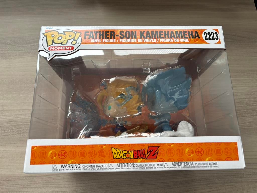 Funko Pop! Father Son Kamehameha 2223 Dragon Ball Z Limited, Funko Europe, Ophalen of Verzenden, Zo goed als nieuw, 4th floor, 1 Queen Caroline St, London W6 9YN, Verenigd Koninkrijk
