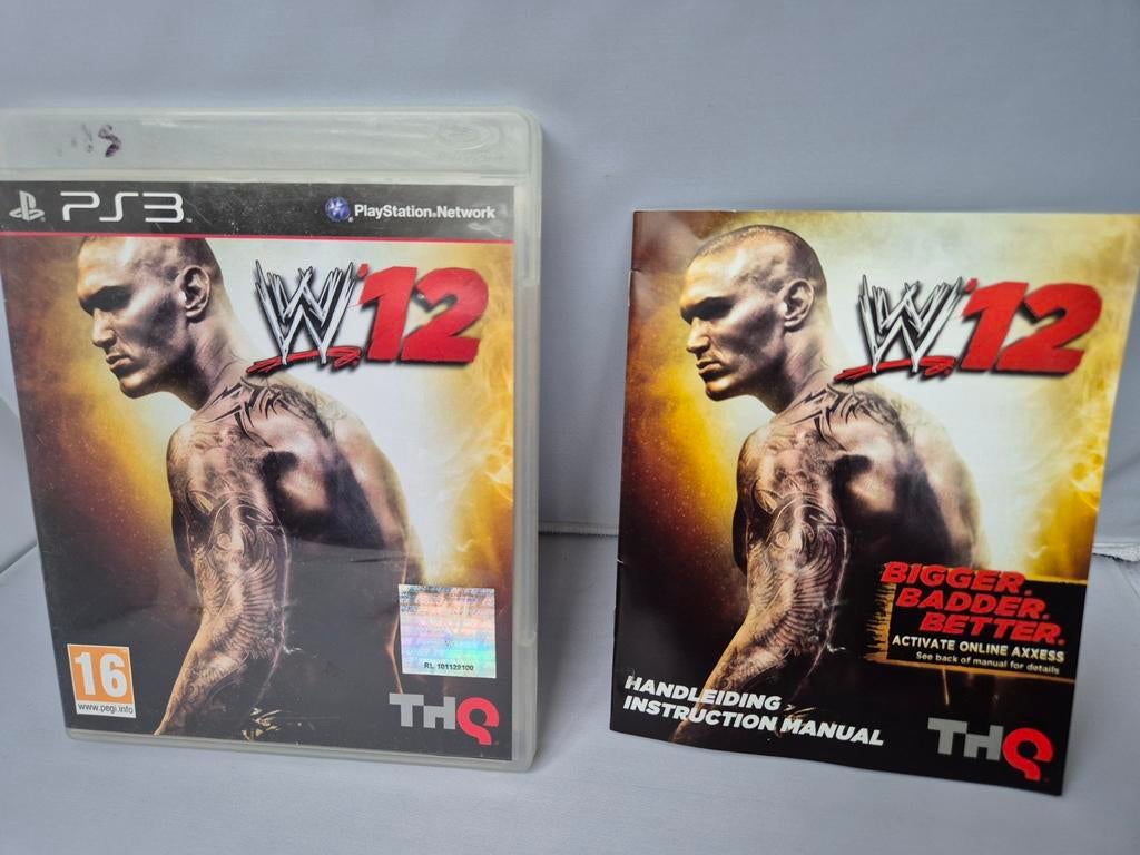 W Wrestling WWE 12 ps3, Vanaf 18 jaar, Vechten, 1 speler, Ophalen of Verzenden