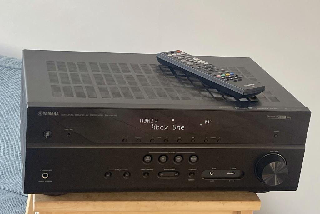 Yamaha RX-V485, Audio, Tv en Foto, Versterkers en Receivers, Ophalen, Yamaha, Zo goed als nieuw, 60 tot 120 watt