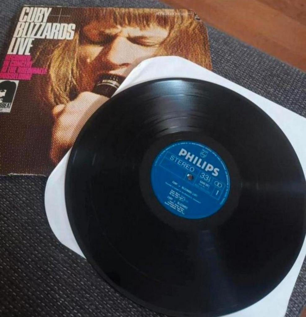 Cuby and the Blizzards - Live Düsseldorf/PHILIPS Vg+, 1960 tot 1980, Gebruikt, Ophalen of Verzenden, 12 inch