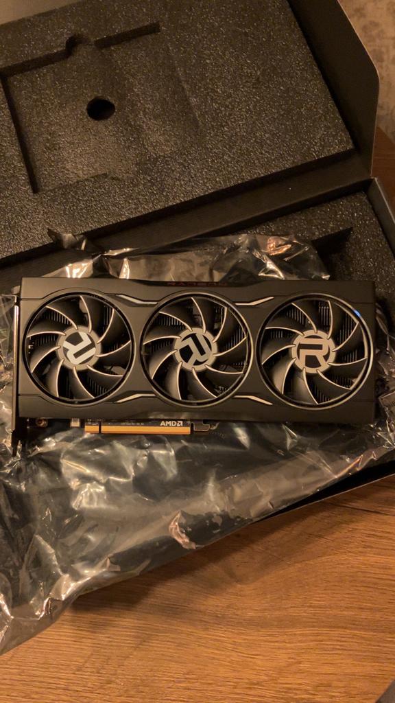 AMD Radeon RX 6750 XT Black Reference 12GB videokaart, Computers en Software, Videokaarten, AMD, GDDR6, PCI-Express 4, Ophalen of Verzenden