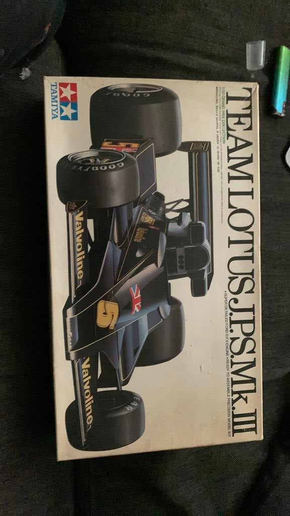 Formule 1 1:20 Tamiya Team lotus JPS MK3 F1, Auto, Groter dan 1:32, Nieuw, Ophalen of Verzenden