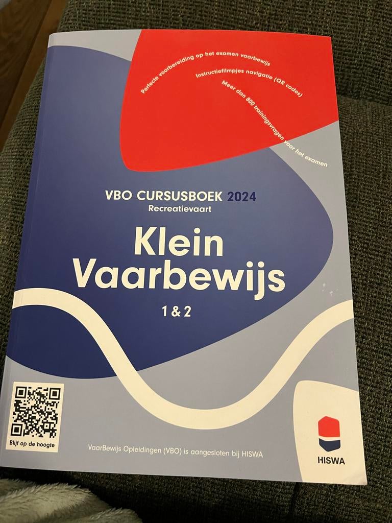 Klein Vaarbewijs 1&2 - VBOCursusboek 2024 snelle verzending, Ophalen of Verzenden, Nieuw, Niet van toepassing