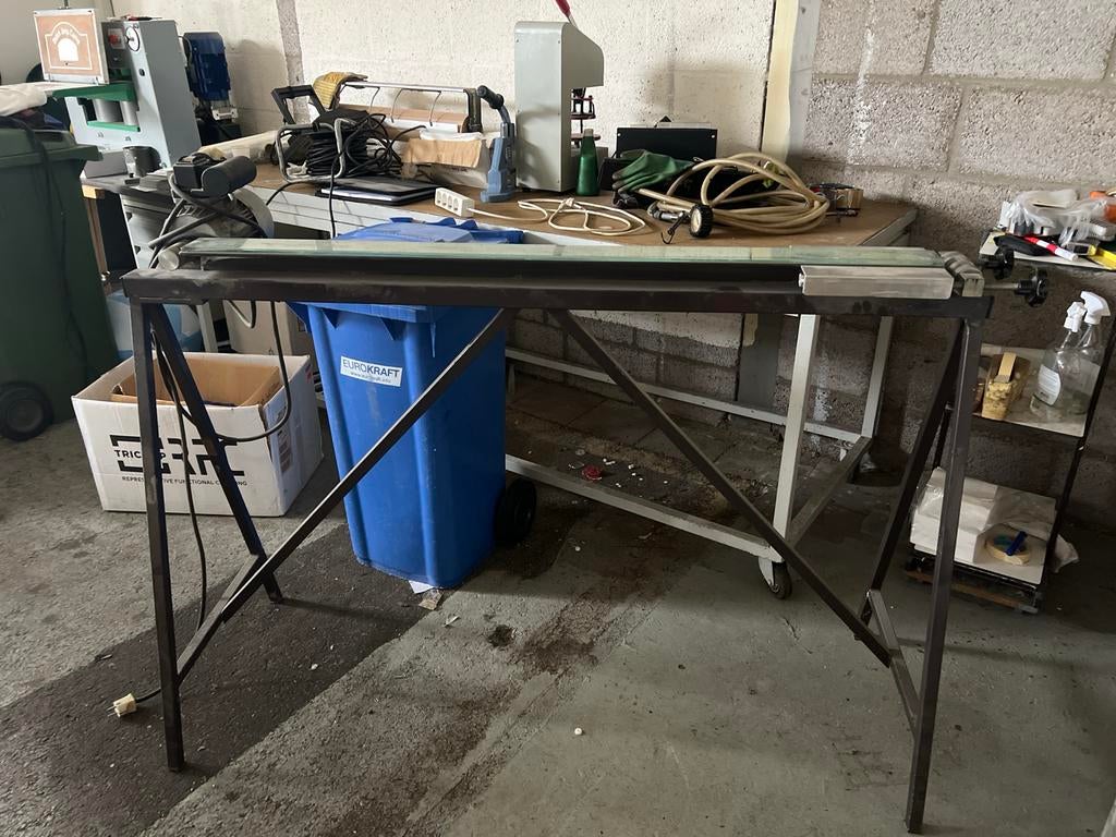 Bandschuurmachine - Krachtig en Betrouwbaar, Ophalen, Gebruikt, 600 tot 1200 watt, Bandschuurmachine