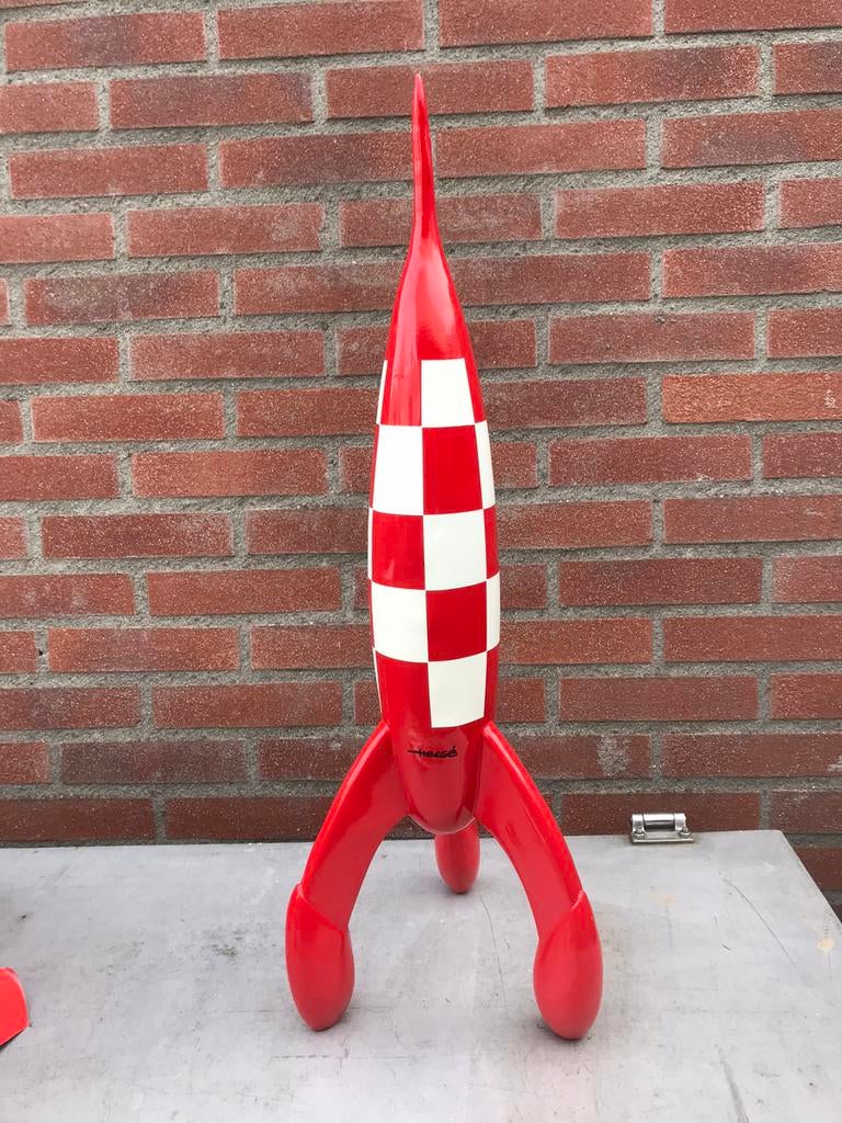 Kuifje raket naar de maan beeld, Antiek en Kunst, Ophalen