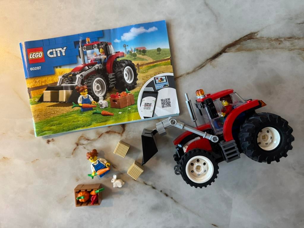 Lego city tractor 5+, Ophalen, Zo goed als nieuw