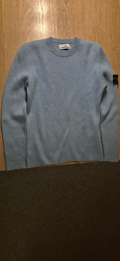 Stone Island Trui, Blauw, Ophalen of Verzenden, Stone Island, Gedragen