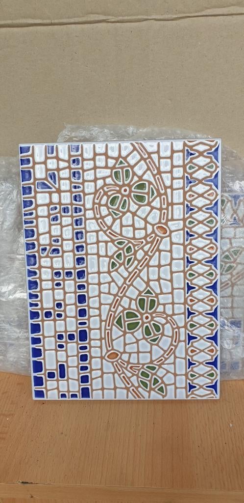 Tegels 11 stuks 20x15 cm, Ophalen of Verzenden, Keramiek, Minder dan 5 m², Vloertegels