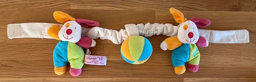 Tiamo Collection pluche zachte wagenspanner, Ophalen of Verzenden, Zo goed als nieuw