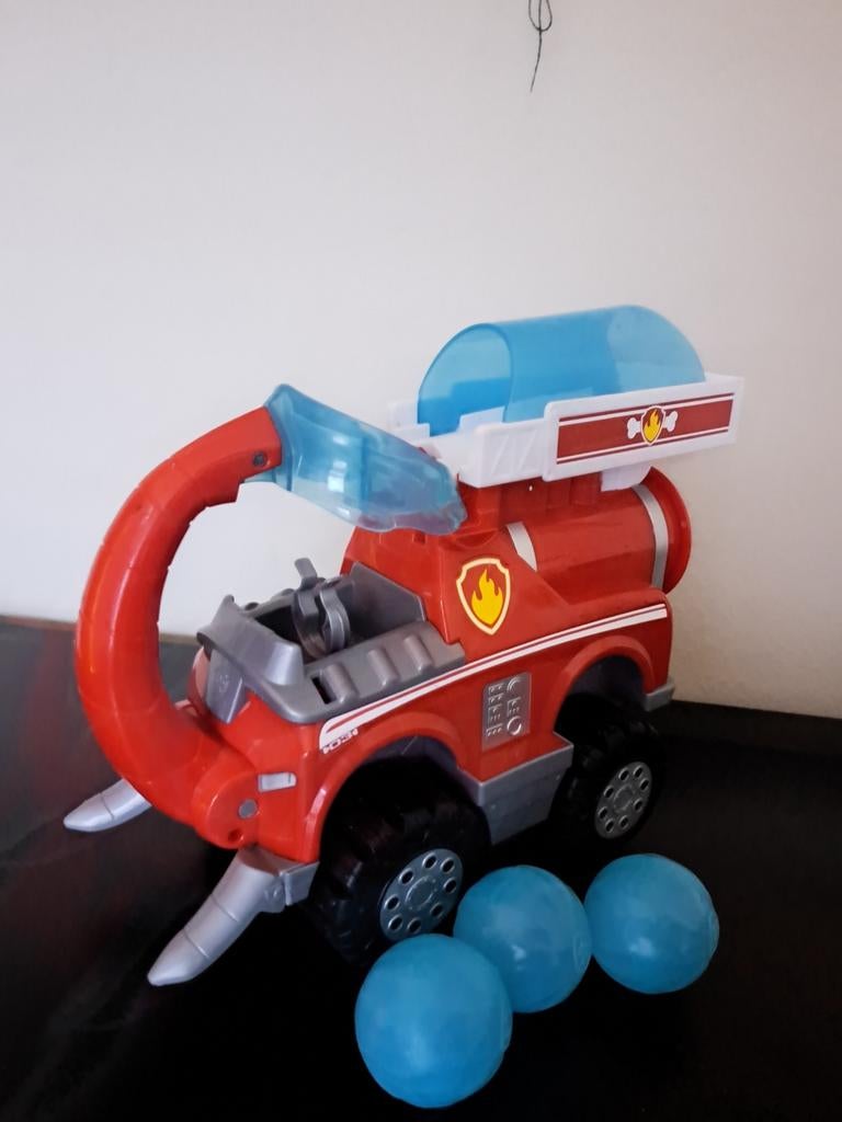 Paw patrol marshall brandweer auto, Ophalen of Verzenden, Zo goed als nieuw