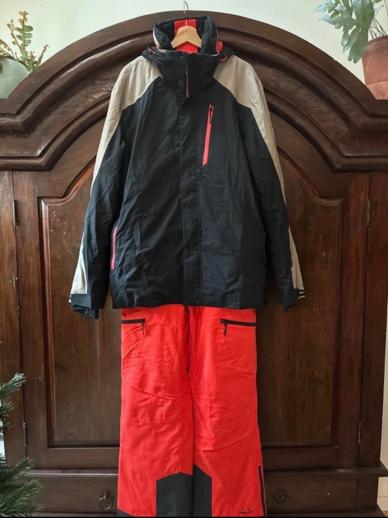 Falcon Skiset Jas 2XL & Broek 56 - Nieuwstaat!, Ophalen of Verzenden, Zo goed als nieuw, Maat 56/58 (XL), Pak