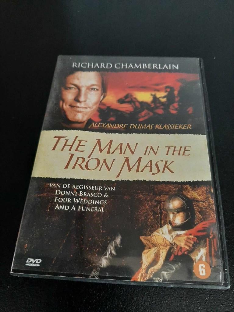 The man in the iron mask, Richard Chamberlain, Louis Jourdan, Vanaf 6 jaar, Ophalen of Verzenden, Gebruikt