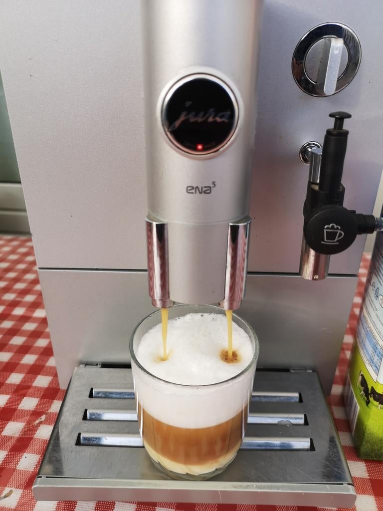 JURA ENA 7 koffieautomaat, Witgoed en Apparatuur, Koffiezetapparaten, Gebruikt, Ophalen of Verzenden