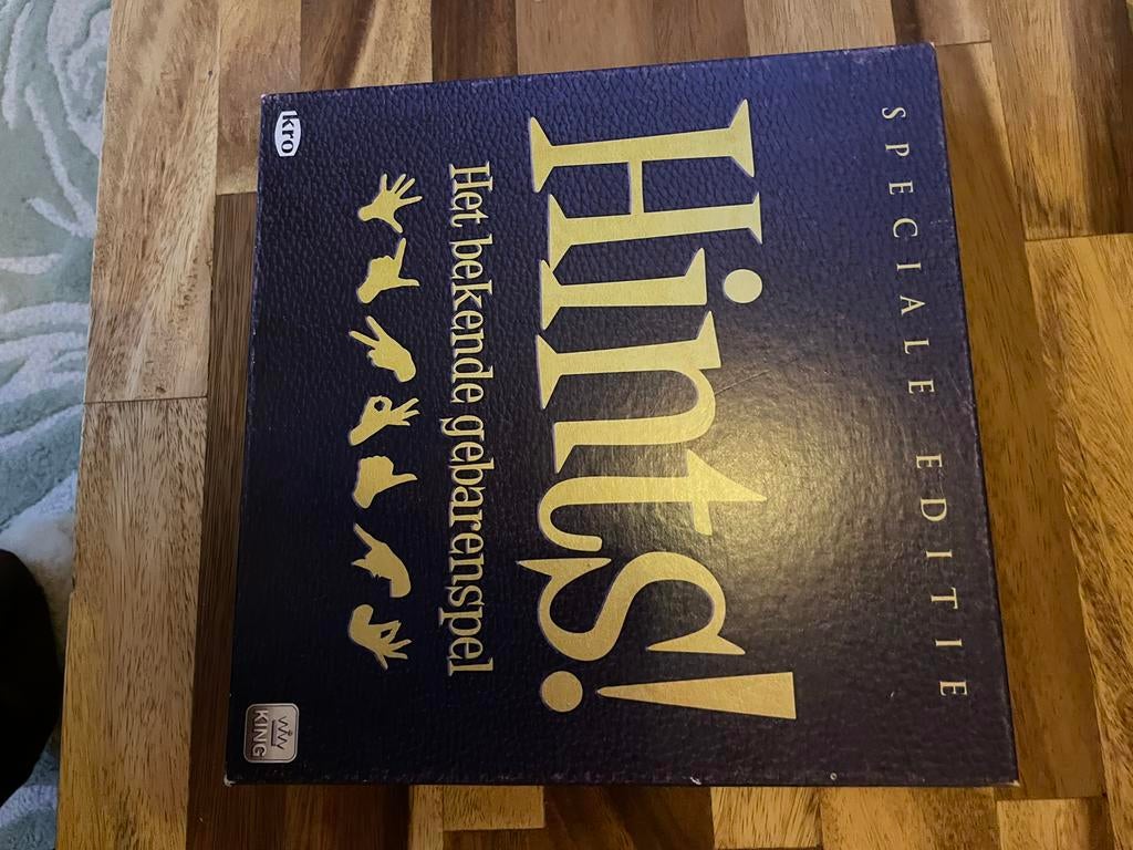 Hints - Gezelschapsspel, Hobby en Vrije tijd, Gezelschapsspellen | Bordspellen, Drie of vier spelers, Ophalen of Verzenden, Gebruikt