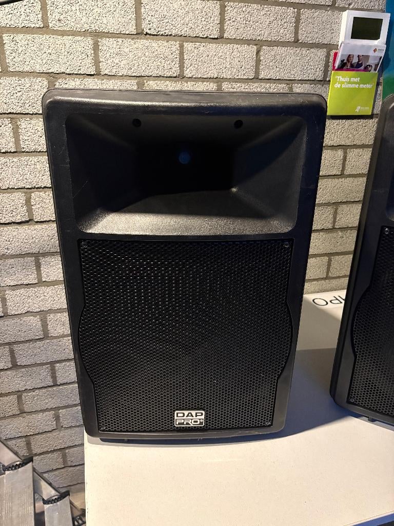 DAP PRO K-115 2-weg fullrange 400 Watt luidspreker, Zo goed als nieuw, 120 watt of meer, Front, Rear of Stereo speakers, Ophalen