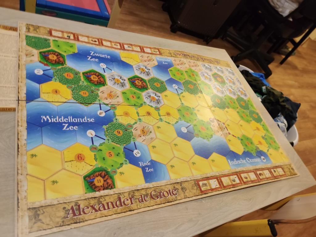 Kolonisten Historische Scenario's I - Cheops & Alexander, Info@kosmos.de, Vijf spelers of meer, Ophalen of Verzenden, Zo goed als nieuw