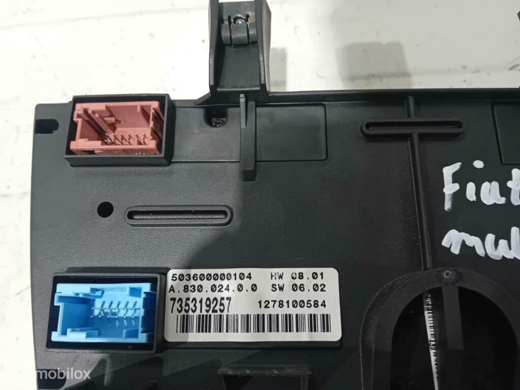 Kachelpaneel Fiat Stilo 735319257, Auto-onderdelen, Dashboard en Schakelaars, Gebruikt, Ophalen of Verzenden