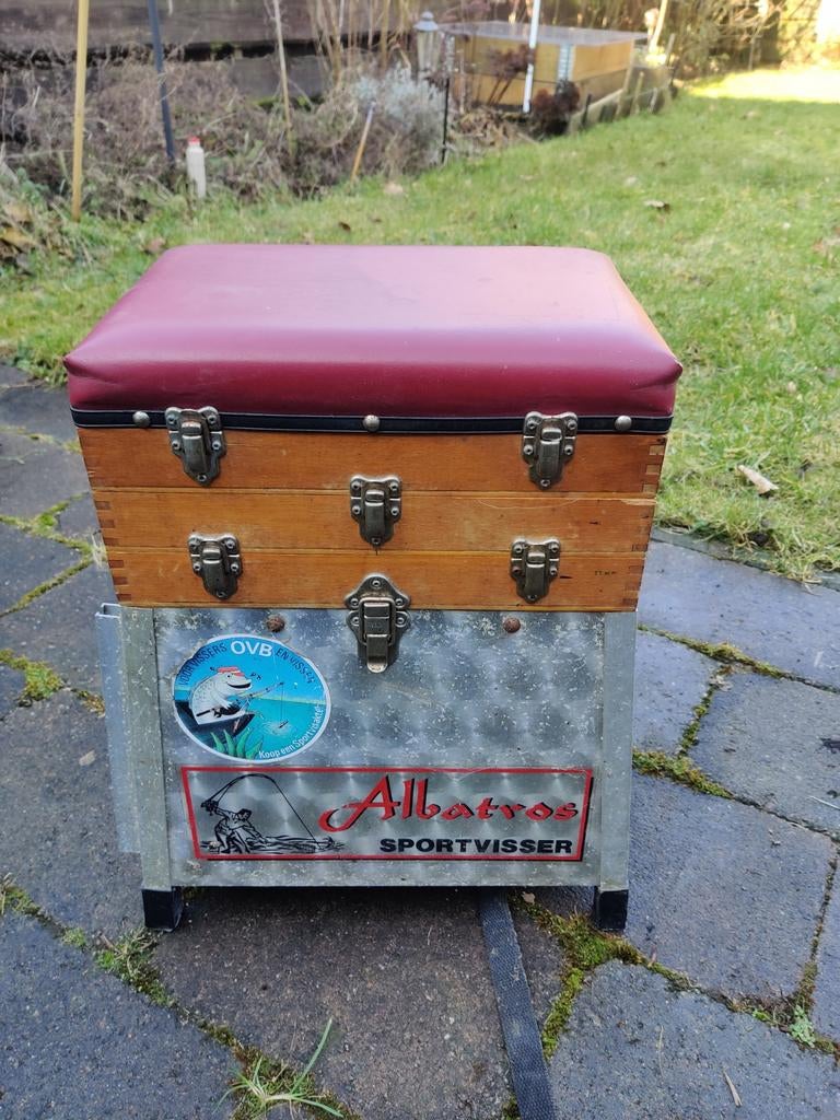 Vis koffer albatros, Ophalen of Verzenden, Zo goed als nieuw, Koffer of Tas