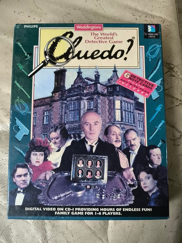 CDi Cluedo the World Greatest Detective Game, Avontuur en Actie, 1 speler, Nieuw, Ophalen of Verzenden