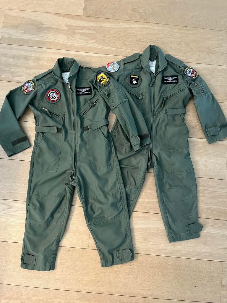 Pilotenpak carnaval voor kinderen 4 / 6 jaar, Ophalen of Verzenden, Zo goed als nieuw, Jongen of Meisje