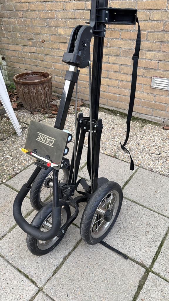 Cadie Golftrolley - Compact en Handig, Ophalen, Gebruikt, Golfkar, Overige merken
