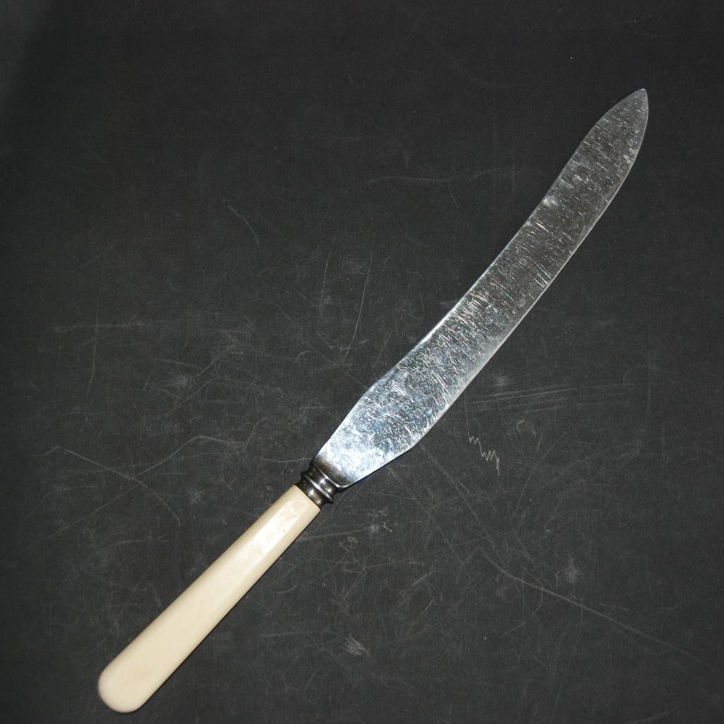Antiek Groot Housley & Sons Sheffield steak vlees mes bestek, Antiek en Kunst, Verzenden