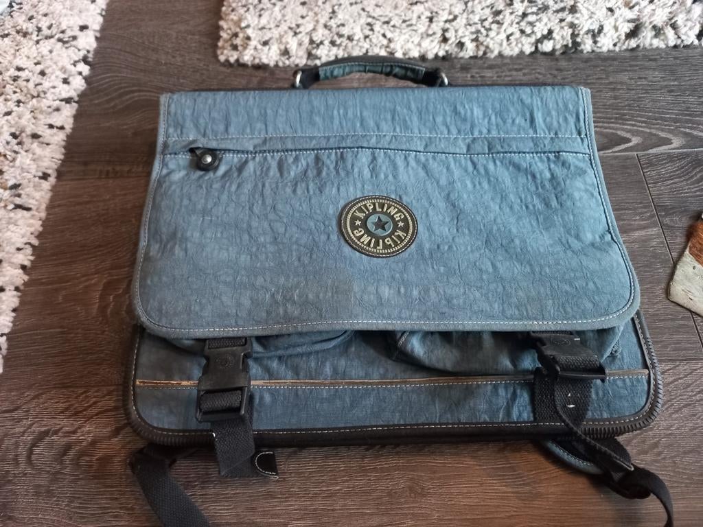 Kipling Rugzak / Tas - Blauw, Ophalen of Verzenden, Gebruikt, Blauw, Rugtas
