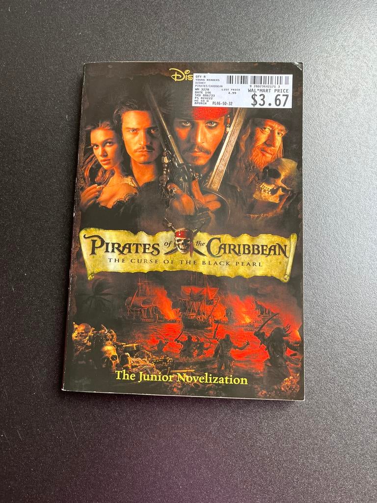 Boek    Pirates of the Caribbean, Ophalen of Verzenden, Zo goed als nieuw, Fictie algemeen