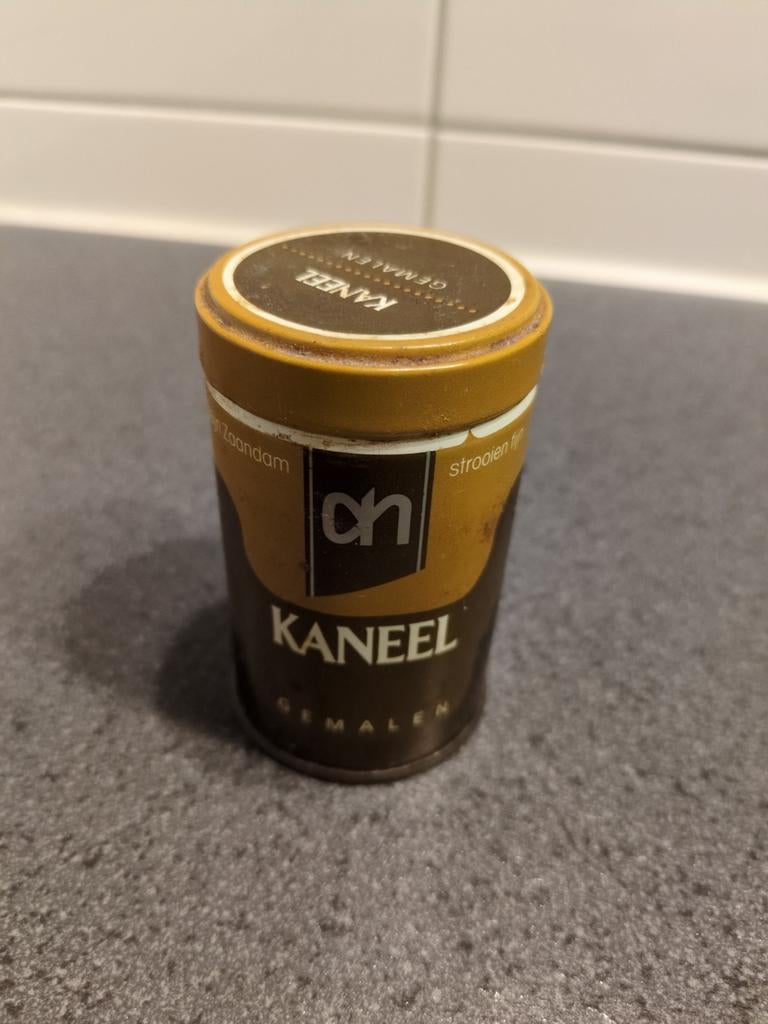 AH blikje kaneel houdbaar tot 1997, Ophalen of Verzenden
