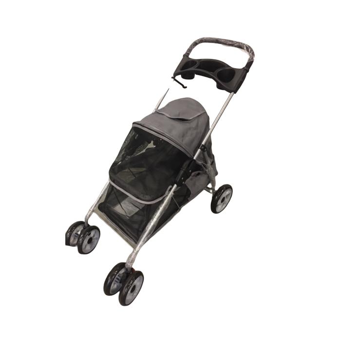 Topmast Honden-/Kattenbuggy - Antraciet 94 x 46 x 91,5 cm, Verzenden, Nieuw