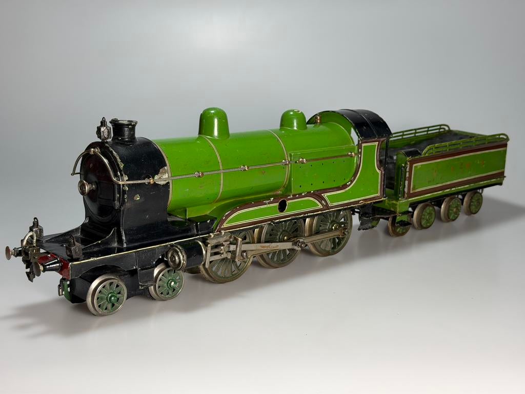 Zeer zeldzame Marklin LSWR spoor 1 locomotief 62CM lang!, Ophalen of Verzenden