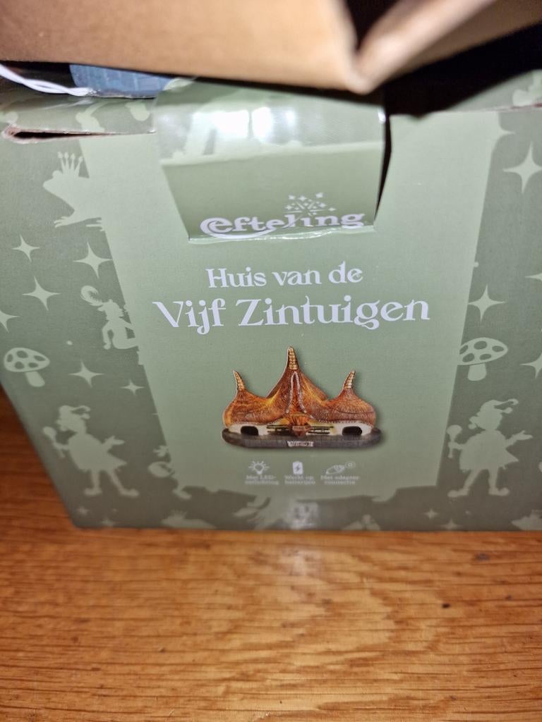 Efteling Huis van de Vijf Zintuigen - Nieuw in Doos, Ophalen of Verzenden, Nieuw, Beeldje of Poppetje