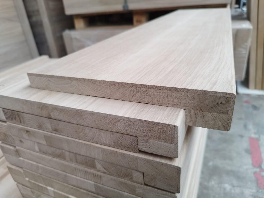 Eiken Vensterbanken 100x25cm,100x30cm,100x35 cm, ook overzet, Ophalen, Nieuw