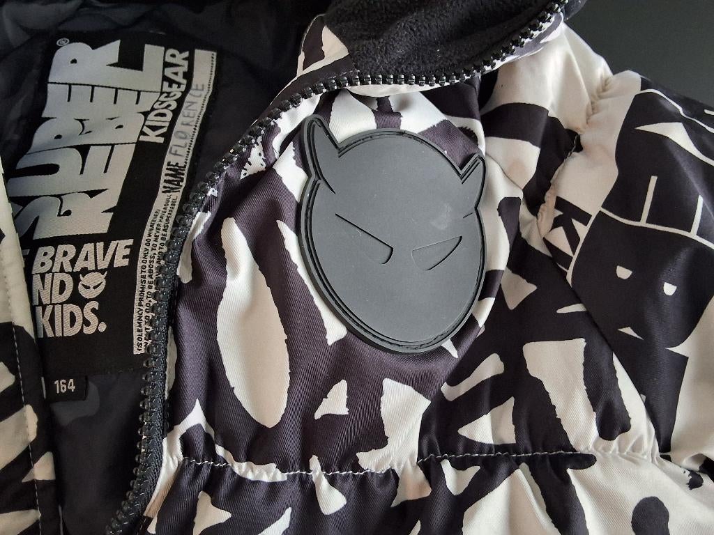 Superrebel skibroek skijas 14j, Kinderen en Baby's, Kinderkleding | Maat 140, Ophalen of Verzenden, Zo goed als nieuw, Jongen of Meisje