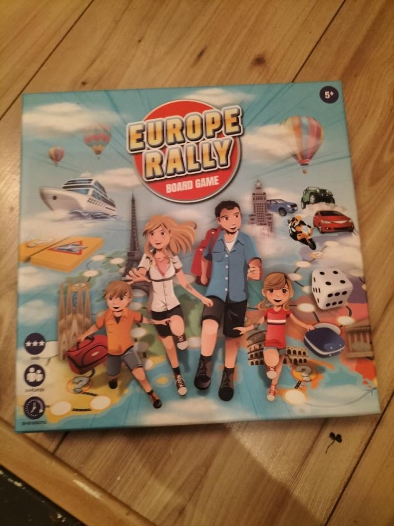 Europe rally board game, Ophalen