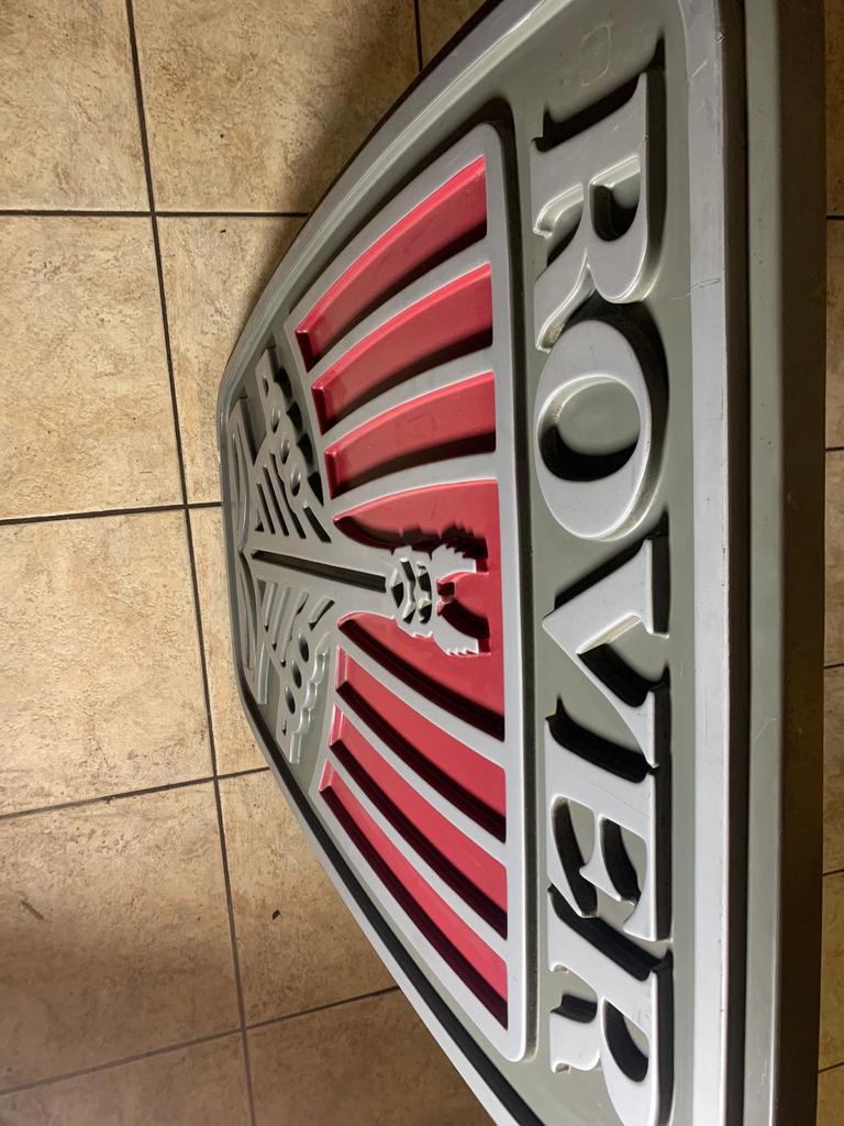 Vintage Rover Logo Reclamebord, Ophalen