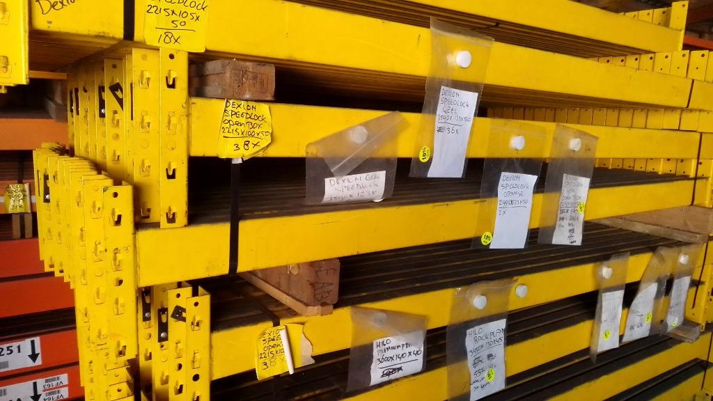 Dexion Speedlock palletstelling liggers 2215mm (GEBRUIKT), Ophalen of Verzenden, Gebruikt