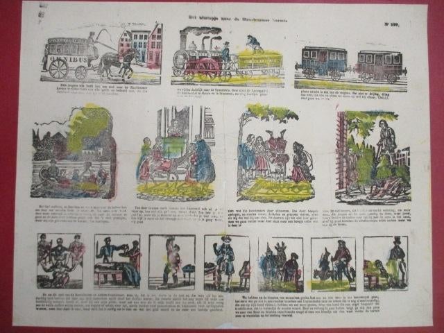 Centsprenten diverse -het uitstapje naar de Haarlemmer, Ophalen of Verzenden